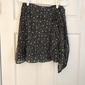 NWOT Abercrombie and Fitch wrap mini skirt